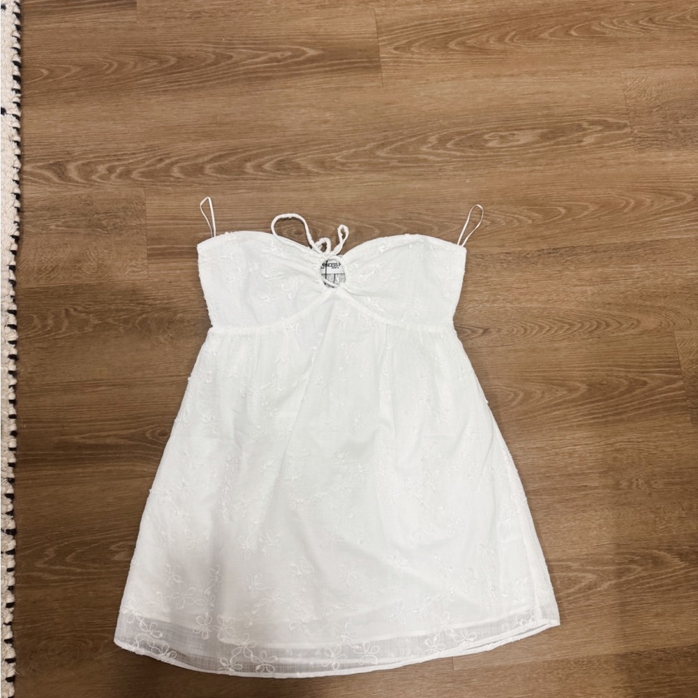 Princess Polly NWT White Dress 8 - Picture 1 of 9